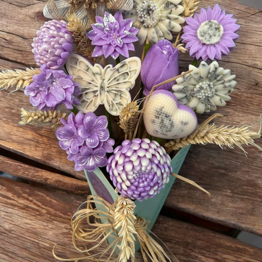 Handmade Soywax melt bouquet